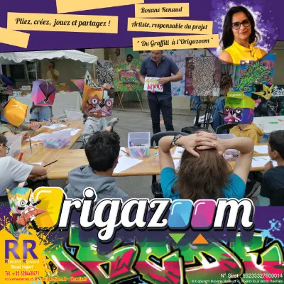 Ateliers créatifs cultures urbaines 34