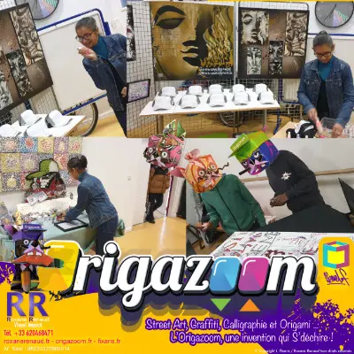 Ateliers créatifs Street art et Origami 25