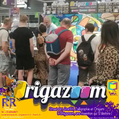 Ateliers créatifs Street art et Origami 07