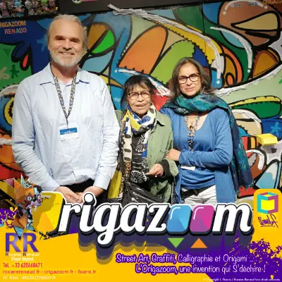 Ateliers créatifs Street art et Origami 08