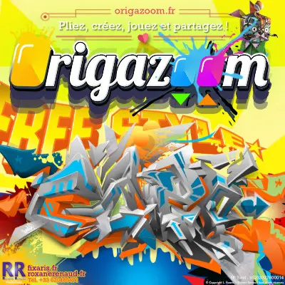 Origami, graffiti et Origazoom 01