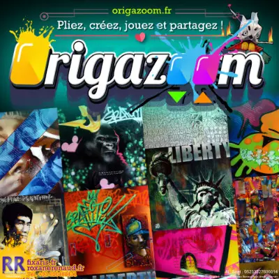 Origami, graffiti et Origazoom 12